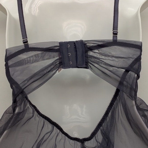 VS One Piece GREY Lingerie, S *P1073 - Picture 8 of 11